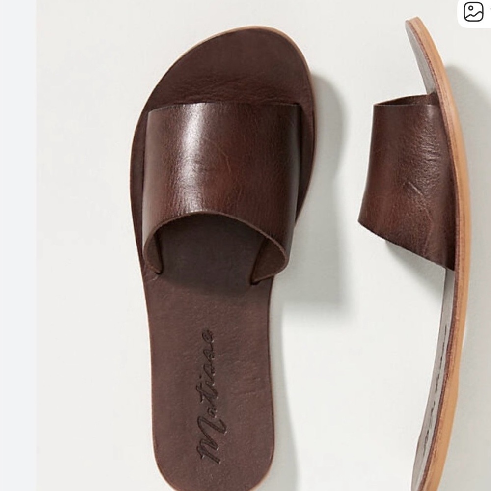 Matisse Carmen Slide Sandals Brown